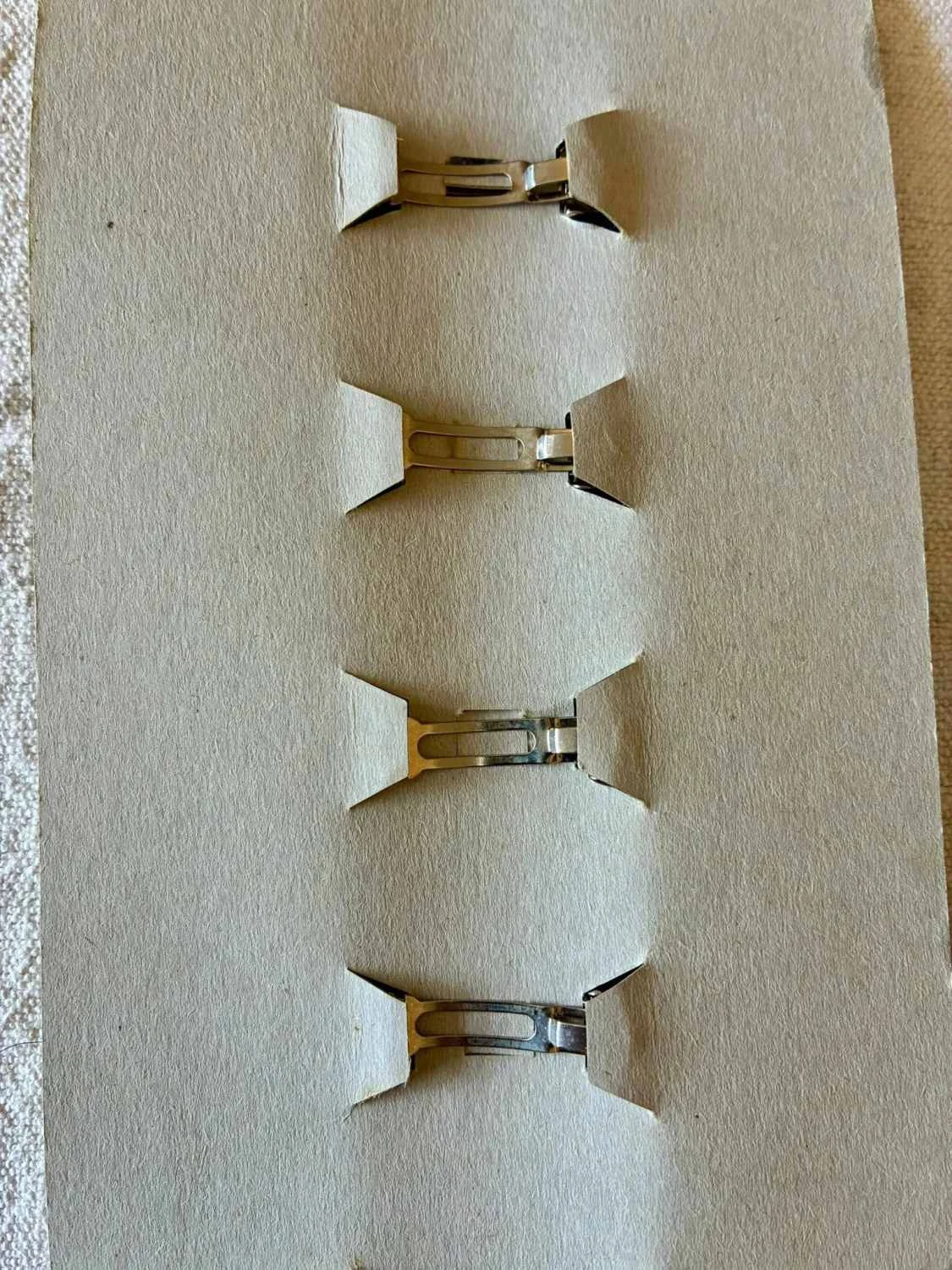Conjunto Vintage La Linea con 3 Pinzas para el Cabello con Lazo Marrón | Pinza – photo 4